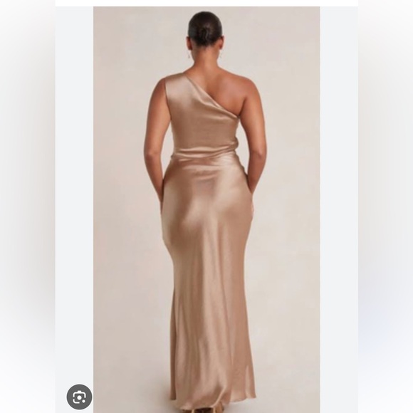 Bec + Bridge THE DREAMER ASYM DRESS in golden New with Tags! - Picture 2 of 12